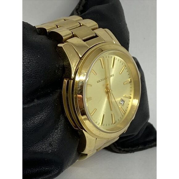 Michael Kors MK5160 Women's Gold Stainless Steel Analog Dial Quartz Watch JK440 - Picture 5 of 12